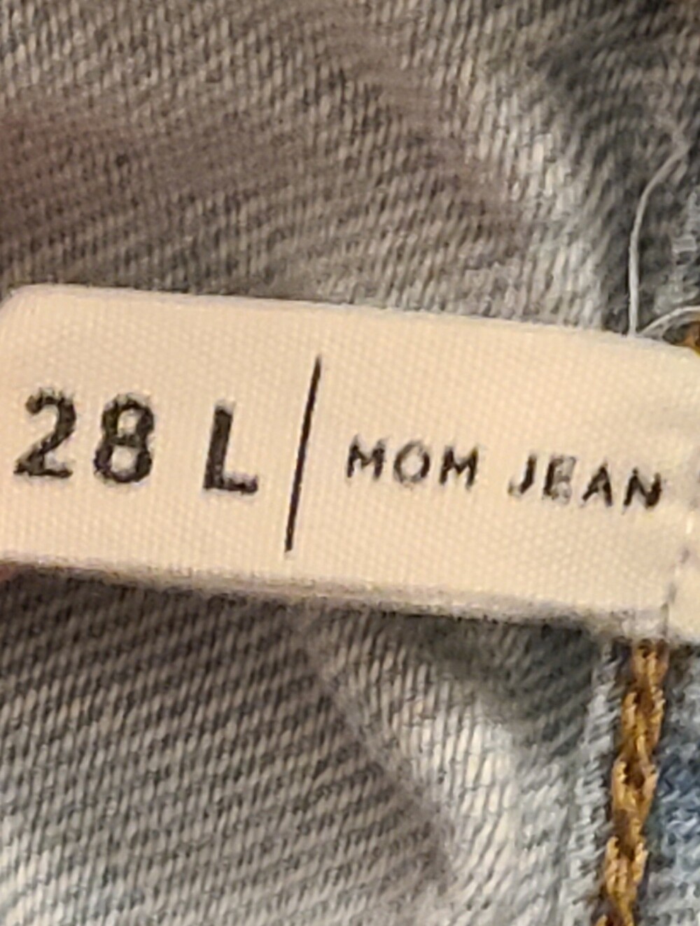Pac Sun Mom Jeans Classic High-Rise Women's Straight Leg Cropped Jeans, 28 - Picture 5 of 11
